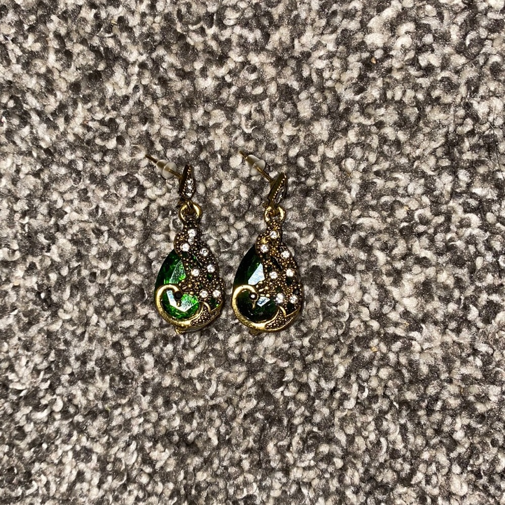 peacock jewelry set